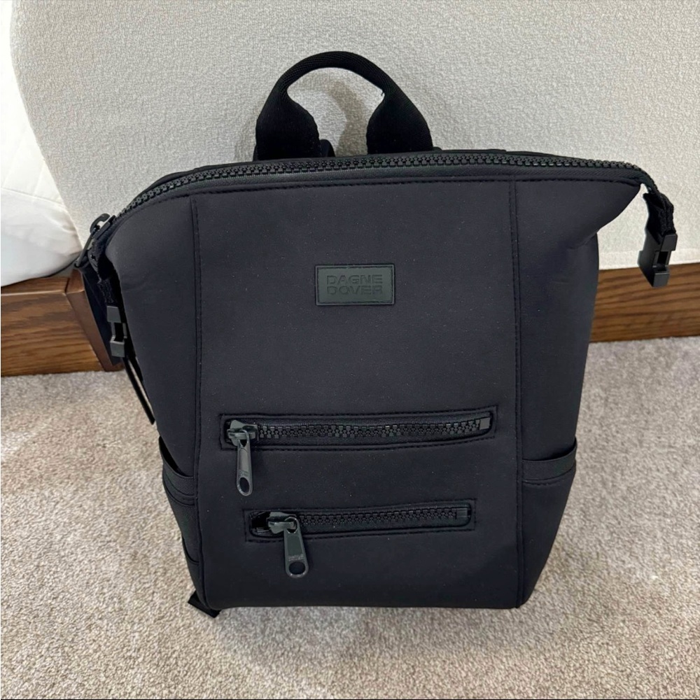 Dagne Dover Indi Neoprene Diaper Backpack Color Black Size Small NWOT - Picture 8 of 9